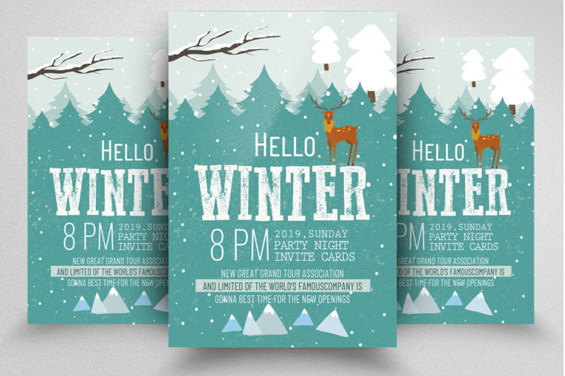 hello-winter-flyer-poster