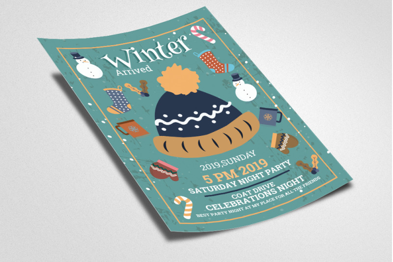 winter-arrival-celebration-flyer-template