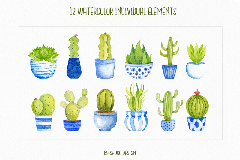 cactus-handpainted-watercolor-set-blue-cactus-and-succulents