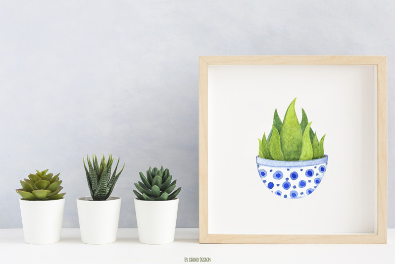 cactus-handpainted-watercolor-set-blue-cactus-and-succulents