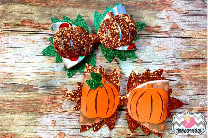 thanksgiving-pumpkin-hair-bow-template-fall-leaves-bow