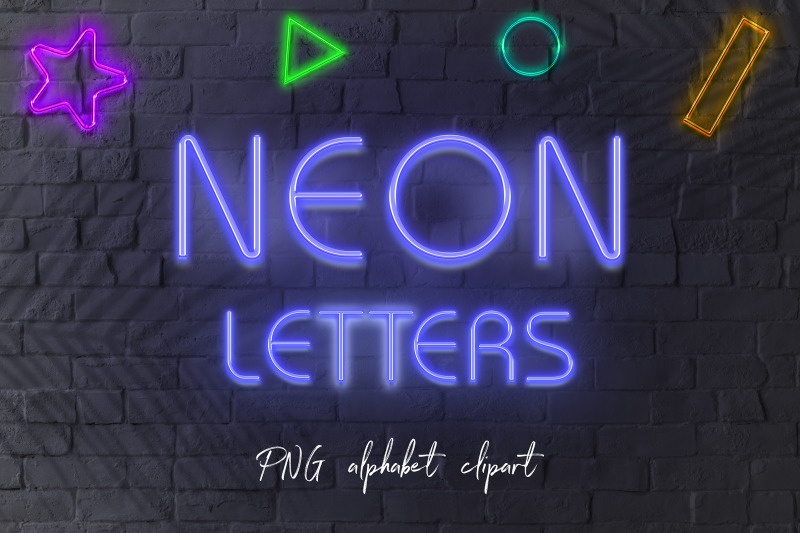 blue-neon-letters-clipart
