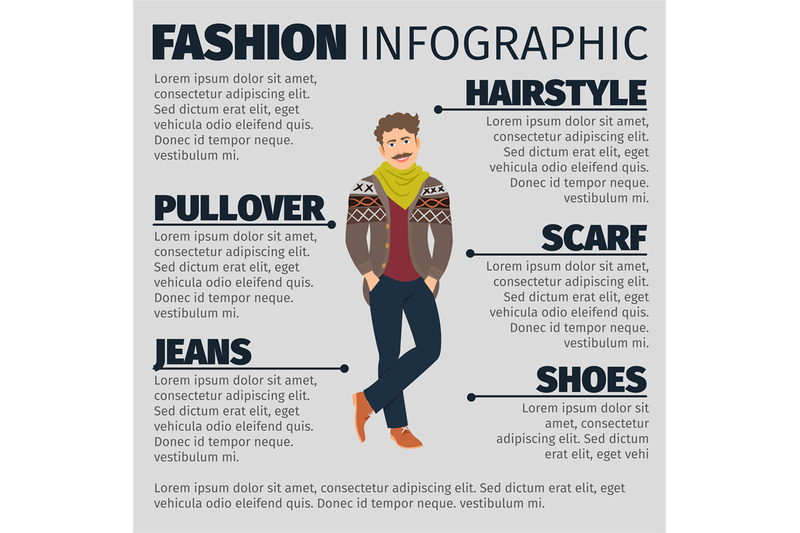 fashion-infographic-with-young-artist-man