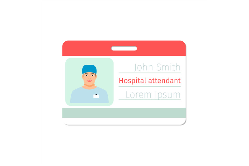 hospital-attendant-medical-specialist-badge