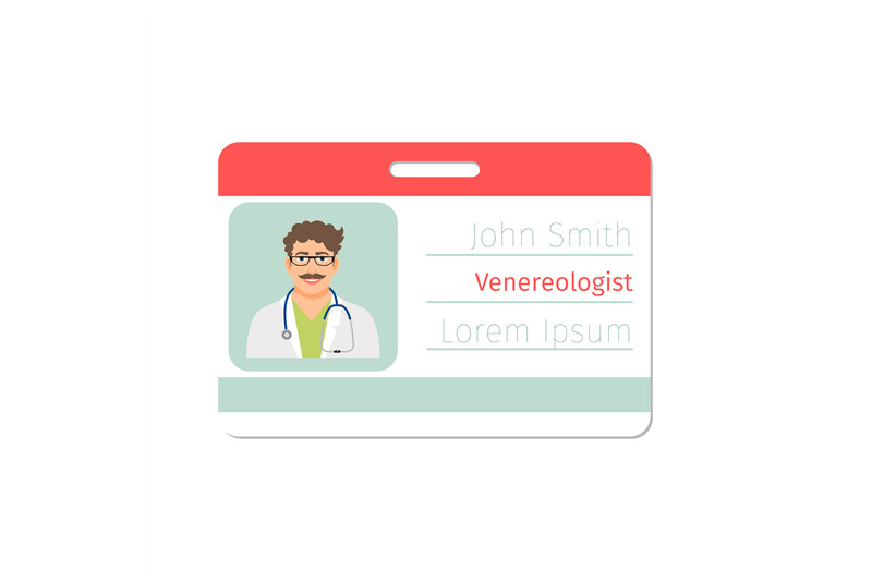 venereologist-medical-specialist-badge-template