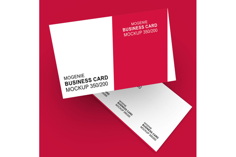 Free Business Card Mockup - Double Sided (PSD Mockups)