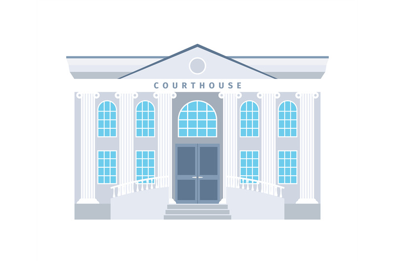 courthouse-flat-building-icon