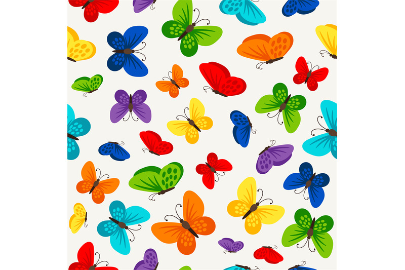colorful-butterflies-pattern-design
