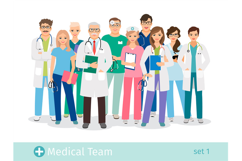hospital-team-isolated-on-white-background