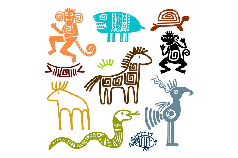 aztec-and-maya-ancient-animal-symbols