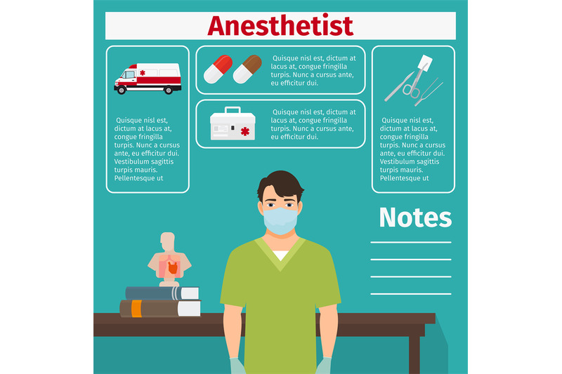 anesthetist-and-medical-equipment-icons