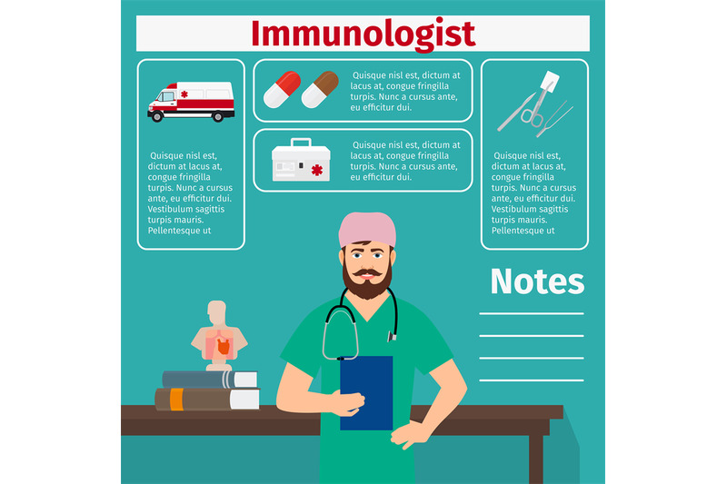 immunologist-and-medical-equipment-icons