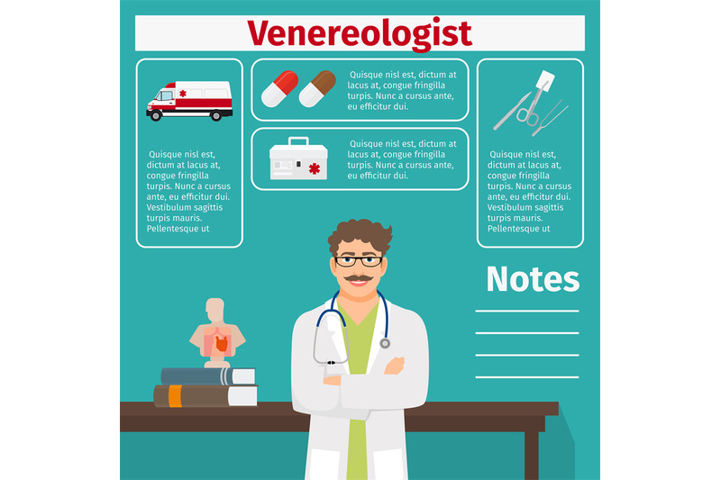 venereologist-and-medical-equipment-icons