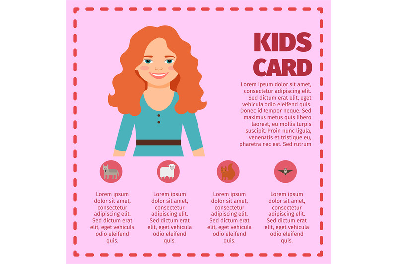 red-hair-young-girl-infographic-card