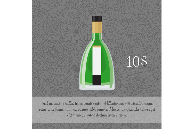 absinthe-alcoholic-beverage-card-template