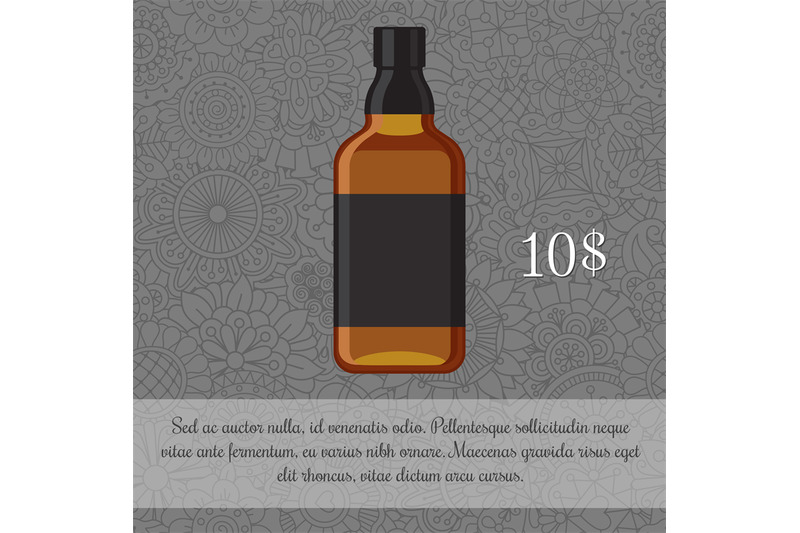 whiskey-alcoholic-beverage-card-template