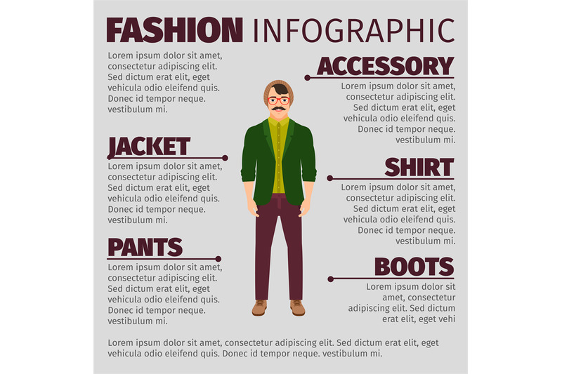 fashion-infographic-with-musician-man