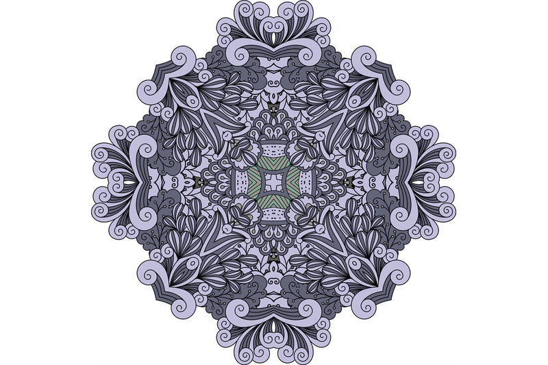 violet-doodle-decorative-element