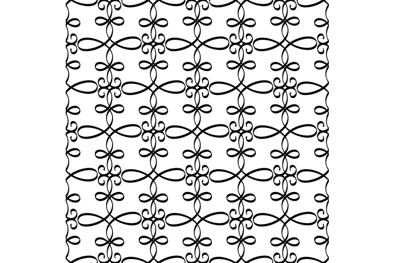 swirled-black-line-decorative-pattern