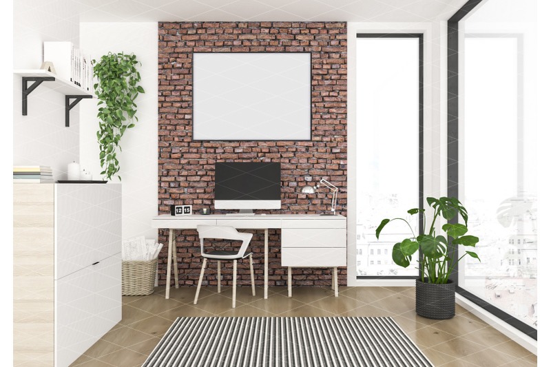 interior-scene-artwork-background-frame-mockup