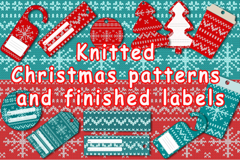 knitted-christmas-patterns-and-finished-labels