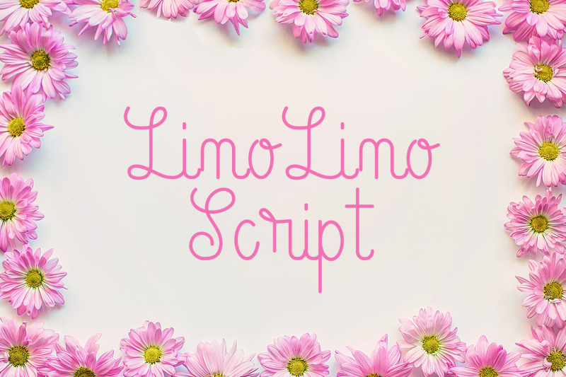 linolino-a-lovely-script-font