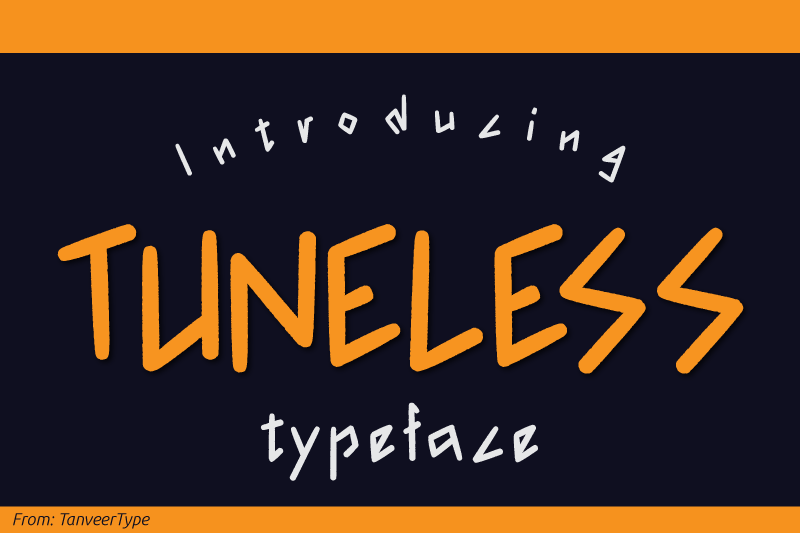 tuneless-font