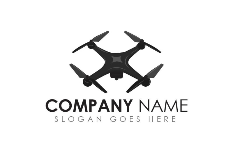 Drone Company Logo By Graphics Ninja Thehungryjpeg