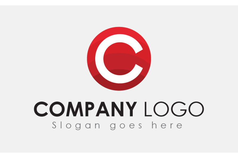 round-c-letter-logo-design-template