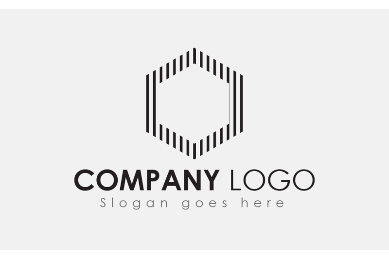 line-icon-it-company-logo-design-template