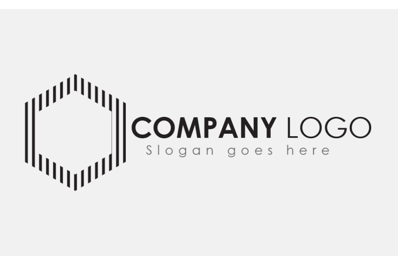 line-icon-it-company-logo-design-template