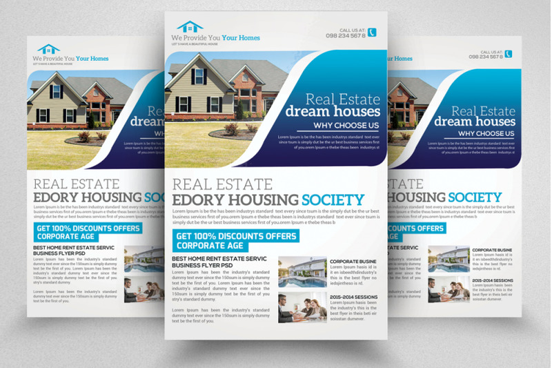 real-estate-business-flyer-template