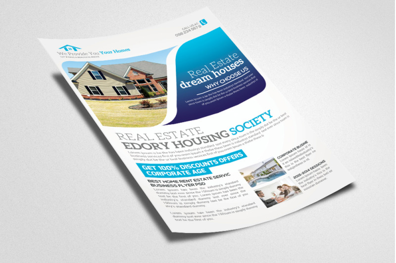 real-estate-business-flyer-template