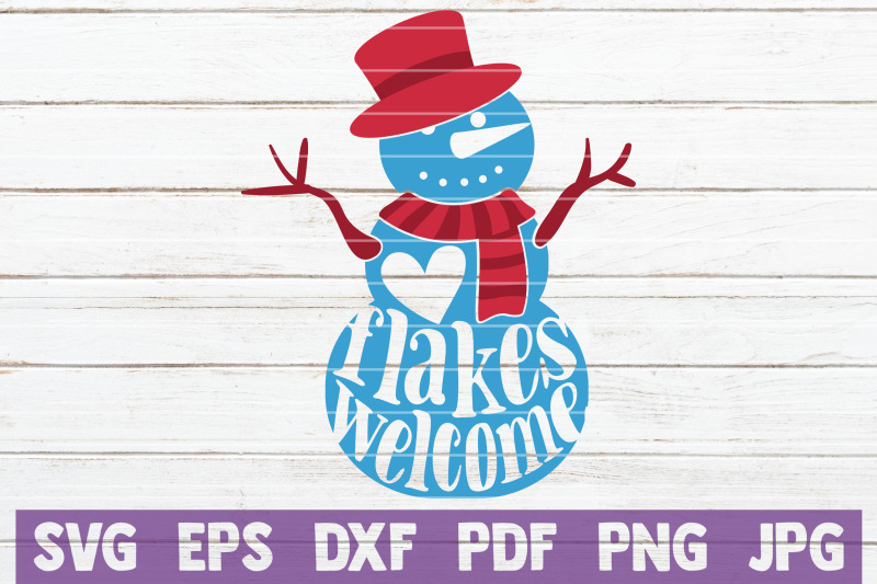 flakes-welcome-svg-cut-file