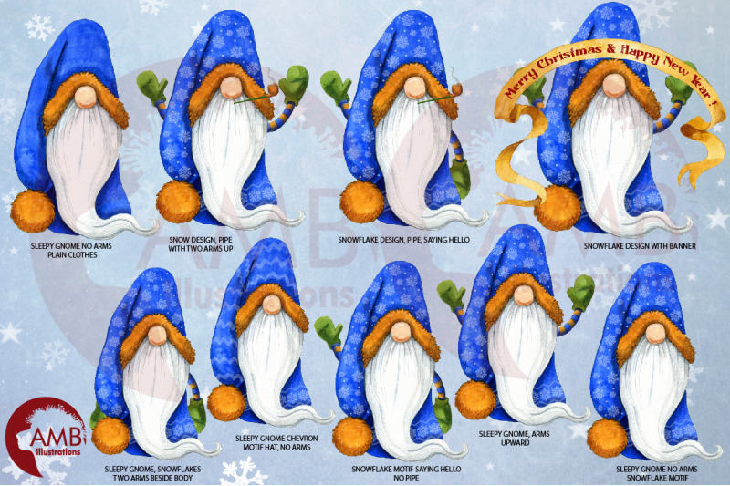 christmas-gnomes-clipart-nordic-scandinavian-gnome-amb-2675
