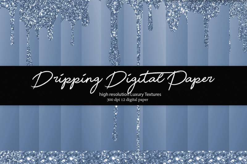 dripping-glitter-digital-paper
