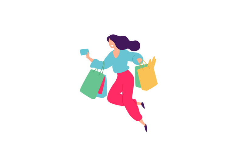 illustrations-of-men-and-women-with-shopping