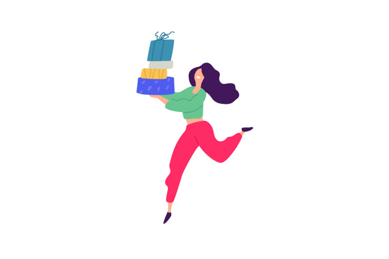 illustrations-of-men-and-women-with-shopping