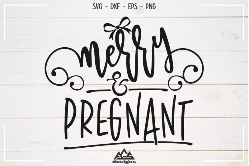 merry-and-pregnant-christmas-pregnant-svg-design