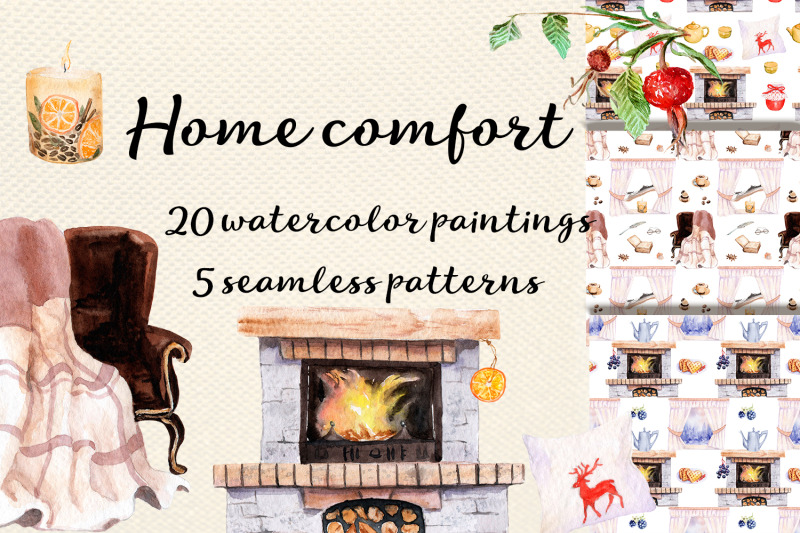 watercolor-home-comfort