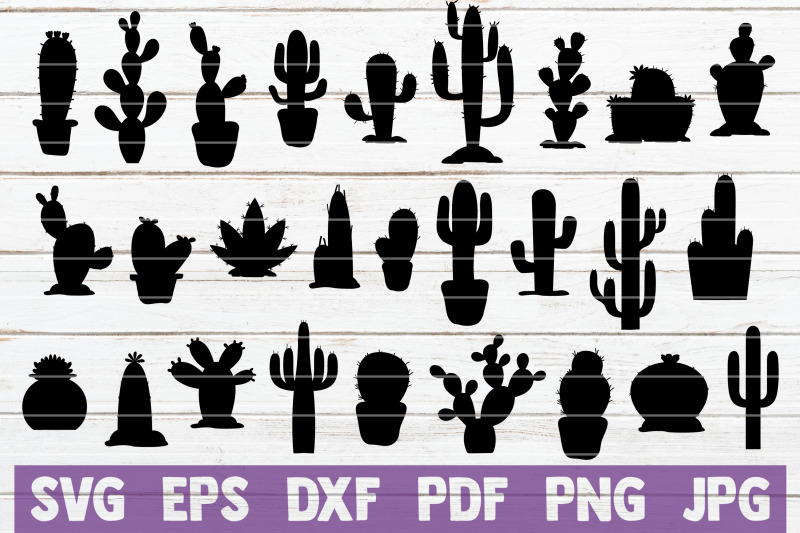 cactus-silhouette-bundle-svg-cut-files