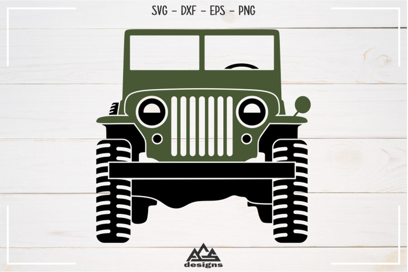 Army Military Vehicle Truck Svg Design By AgsDesign | TheHungryJPEG.com