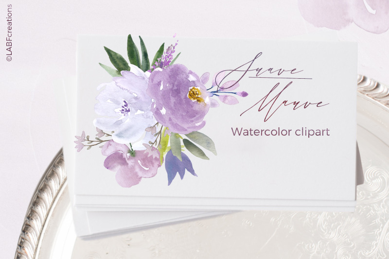 suave-mauve-floral-watercolor-clipart