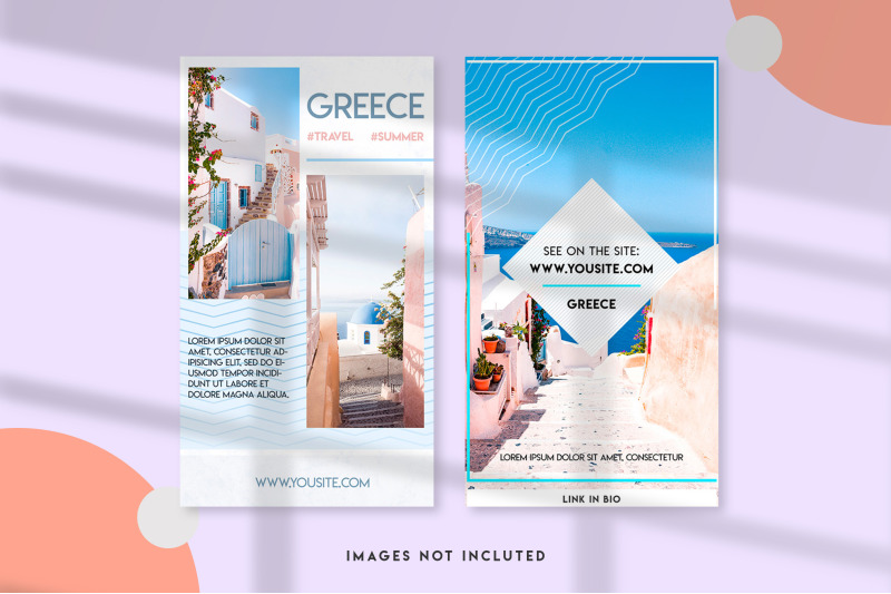 greece-instagram-stories-template-set
