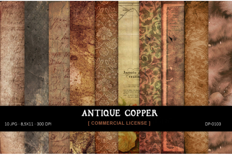 copper-antique-papers