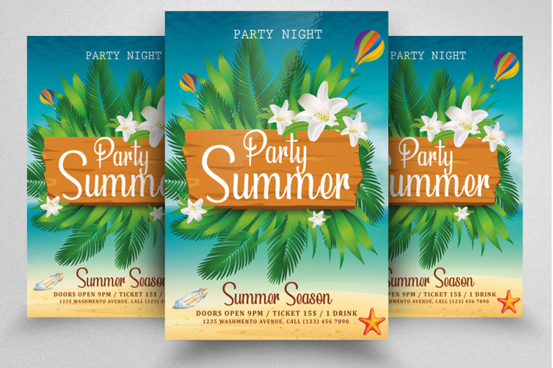 summer-beach-party-flyer-poster-template