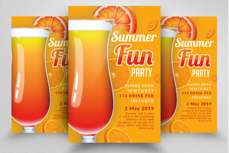 summer-cocktail-fun-party-flyer