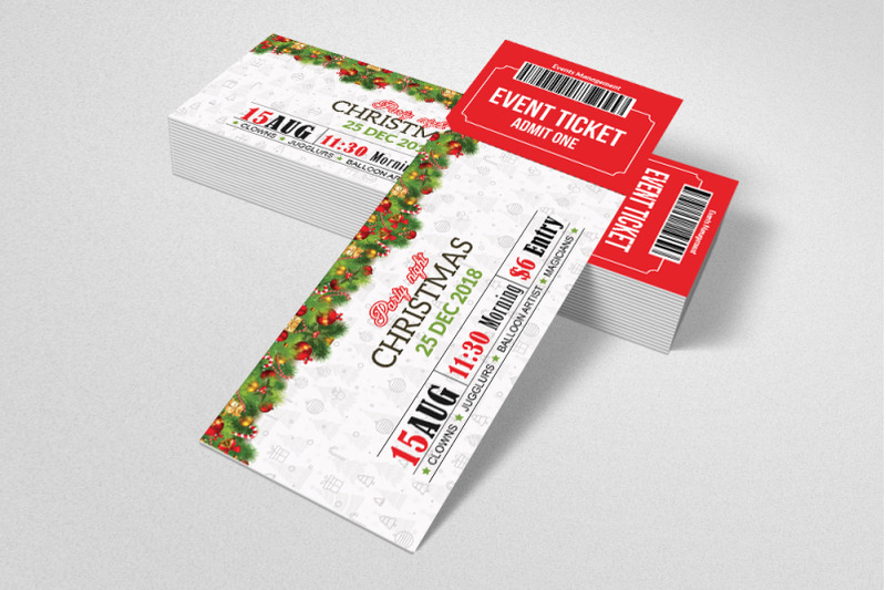 christmas-party-night-ticket