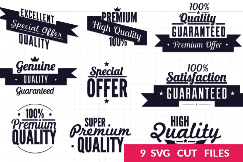 retro-typography-svg-pack