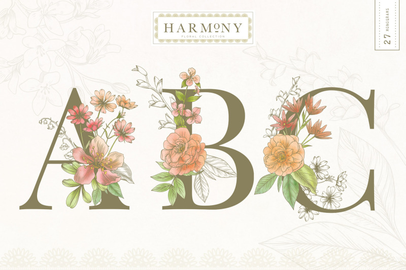harmony-botanical-floral-graphics-collection